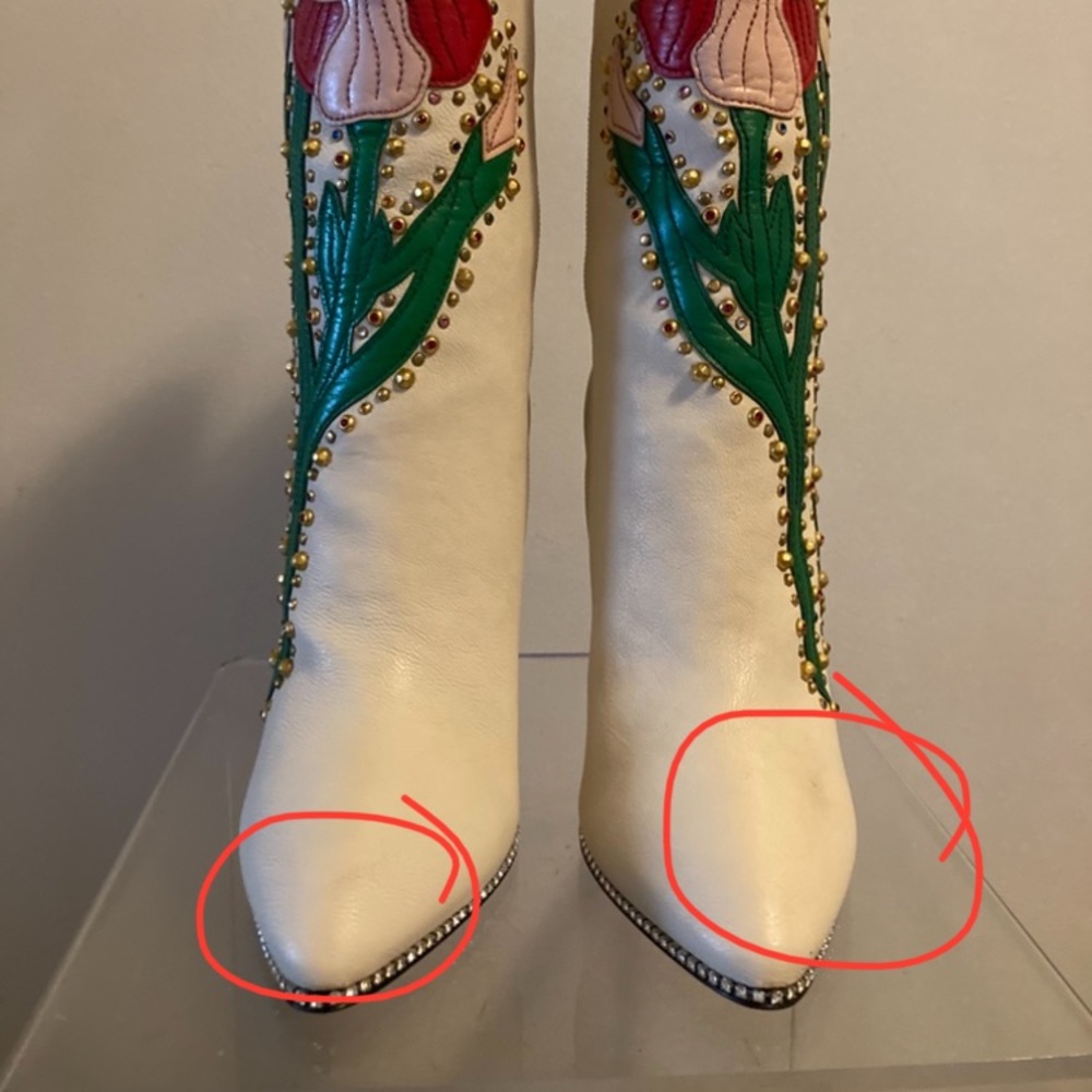 Gucci Fosca Floral Boots - Picture 16 of 16